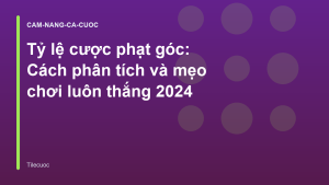Read more about the article Tỷ lệ cược phạt góc: Cách phân tích và mẹo chơi luôn thắng 2026